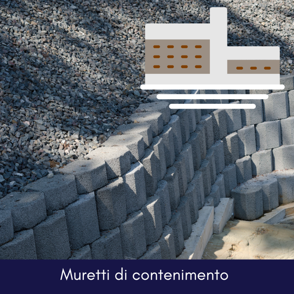 muretti di contenimento