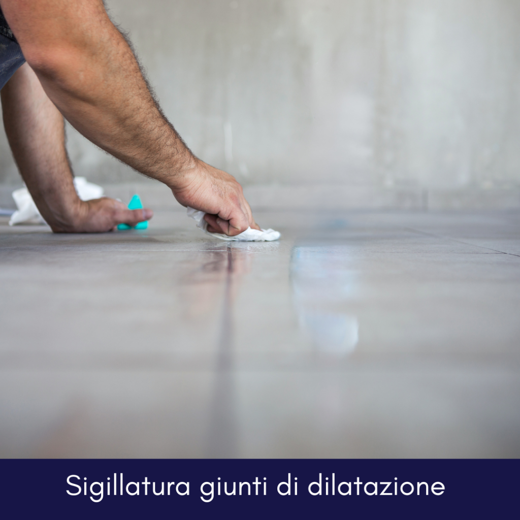 sigillatura giunti di dilatazione